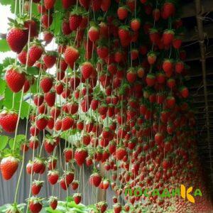 Клубника ампельная Анастасия купить по цене от 370р. в интернет-магазине «Посадика» с доставкой почтой в в Орске и по всей России – [изображение №1].
