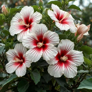 Гибискус Рэд Элеганс купить по цене от 380р. в интернет-магазине «Посадика» с доставкой почтой в в Орске и по всей России – [изображение №1].