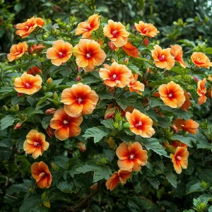 Гибискус Кристал Рэй купить по цене от 458р. в интернет-магазине «Посадика» с доставкой почтой в в Орске и по всей России – [изображение №1].